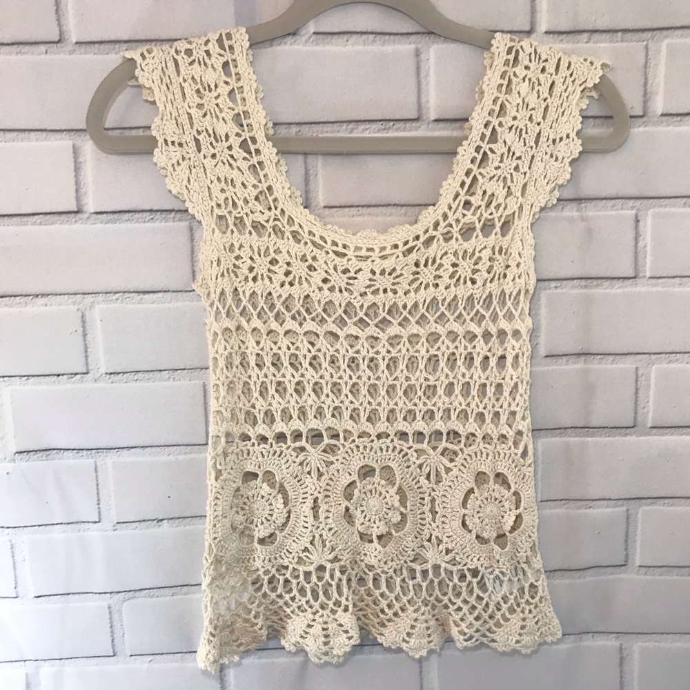 Urban Outfitters Crochet Top by Pins And Needles